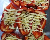 パプリカのマヨチーズ焼き作り方2写真