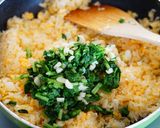 大根の葉と桜えびのパラパラ炒飯作り方6写真