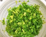ツンと爽やか、わさび菜のいなり寿司作り方1写真