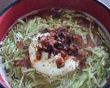 キャベツたっぷりインスタントラーメン作り方6写真