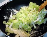 白菜と海老のマカロニグラタン作り方5写真