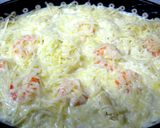 白菜と海老のマカロニグラタン作り方9写真