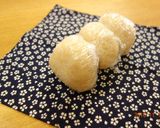 忍者めし風・肉入りおにぎり♪作り方7写真