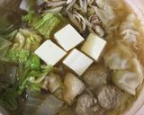 カンタン皮なし餃子鍋作り方4写真