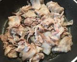 グリーントマトの豚肉炒め作り方1写真