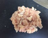 簡単！男飯！鶏胸肉入り豆腐ハンバーグ作り方1写真