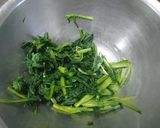 お父さんの簡単からし菜炒め作り方4写真