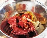 激うまっ！焼き肉ピザ★作り方1写真