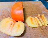 柿とキャベツ 秋の和風コールスローサラダ作り方5写真