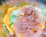 柿とキャベツ 秋の和風コールスローサラダ作り方8写真
