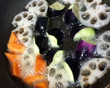 豚こまde作る♡豚と野菜の黒酢あん♡作り方2写真