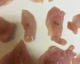 チキンカツ☆〜フルーツソースを添えて〜作り方1写真