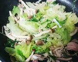 お手軽☆レタスとツナのあんかけ炒飯風丼☆作り方2写真