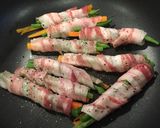 味ぽんで♡いんげんと人参の豚バラ巻き作り方4写真