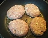チーズイン照り焼きハンバーグ作り方10写真