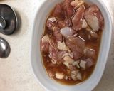 小松菜と鶏肉の旨煮作り方2写真