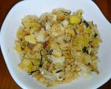 サツマイモと芽ひじきの塩鯖ご飯作り方8写真