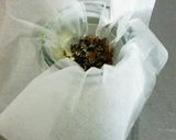ちょこっと余った揚げ油の簡単処理☆作り方2写真