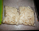 牡蠣とエリンギのバター醬油焼きうどん作り方5写真