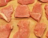 手軽に美味しい♪鶏胸肉のサルティンボッカ作り方1写真
