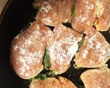 手軽に美味しい♪鶏胸肉のサルティンボッカ作り方4写真