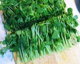 豆苗 胡麻油炒めver簡単作り方2写真