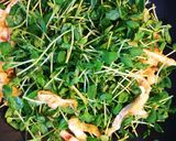 豆苗 胡麻油炒めver簡単作り方7写真
