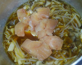 マグロときのこ もやしのにんにく醤油煮◆作り方4写真