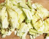 【簡単】キャベツナトマトの炒め物作り方1写真