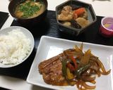 薄切り肉が厚切りに変身、ポークチャップ！作り方8写真
