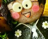 キャラ弁 のび太の七五三作り方1写真
