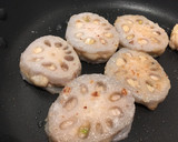 こってり旨い！蓮根のささみはさみ焼き作り方5写真