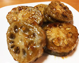 こってり旨い！蓮根のささみはさみ焼き作り方7写真