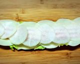 餃子の皮と染みうま大根のミルフィーユ鍋作り方4写真