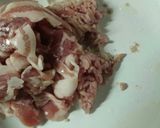簡単！豚肉祭り丼作り方1写真