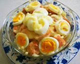 レンジで簡単！明太マヨ餅ポテト☆グラタン作り方6写真