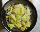 白菜の卵とじ （ク ・普　同時進行）作り方10写真