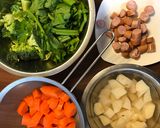野菜スープ（優しい味）作り方1写真