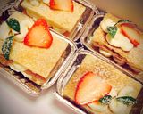 ♡本格！ケーキ屋さんの苺ミルフィーユ♡作り方24写真