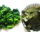 春菊のおひたし（のり）作り方2写真