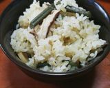 ☆しいたけと山菜のごはん☆作り方8写真