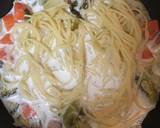 野菜たっぷりのクリームパスタ作り方3写真
