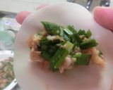 手作り本格な海鮮ニラ餃子作り方3写真