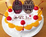仮面ライダーエグゼイドLv3デコケーキ作り方11写真