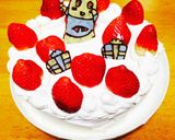 仮面ライダーエグゼイドLv3デコケーキ作り方14写真