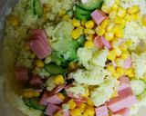 さつまいもで♥ちょっぴり甘いポテトサラダ作り方2写真