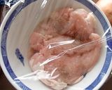 裂いた鶏むね肉で、なんちゃってグラタン～作り方2写真