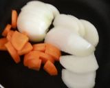 裂いた鶏むね肉で、なんちゃってグラタン～作り方3写真