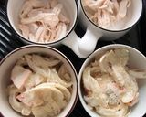 裂いた鶏むね肉で、なんちゃってグラタン～作り方7写真