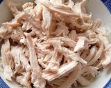 裂いた鶏むね肉で、なんちゃってグラタン～作り方6写真
